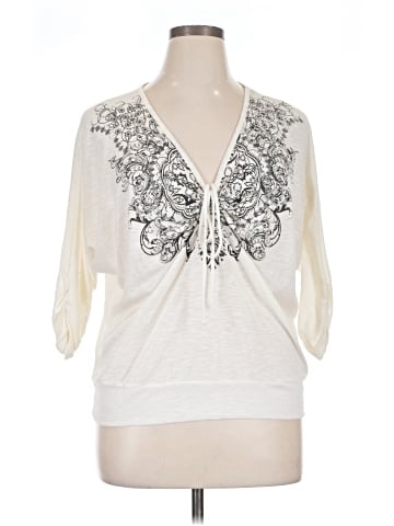 Lena 3/4 Sleeve Top (view 1)