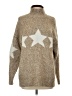 Lou & Grey Stars Tan Pullover Sweater Size XS - photo 1