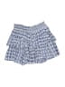 Subdued Checkered-gingham Blue Casual Skirt Size S - photo 2