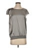 W by Worth Gray Short Sleeve Top Size S - photo 1