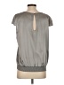 W by Worth Gray Short Sleeve Top Size S - photo 2