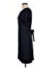 Chaps Solid Black Casual Dress Size M - photo 5