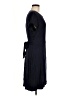 Chaps Solid Black Casual Dress Size M - photo 4