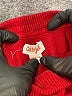 Cat & Jack 100% Cotton Solid Red Pullover Sweater Size 12 - photo 3
