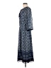 St. John Paisley Blue Casual Dress Size 8 - photo 5