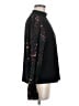 CeCe Black Long Sleeve Blouse Size M - photo 4