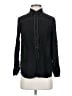 Massimo Dutti Black Long Sleeve Blouse Size 4 - photo 1