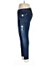 Express Solid Blue Jeans Size 8S - photo 5