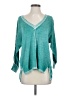 Sundance 100% Cotton Teal Pullover Sweater Size S - photo 1