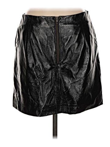 Leith Faux Leather Skirt (view 2)