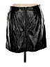 Leith Black Faux Leather Skirt Size M - photo 2