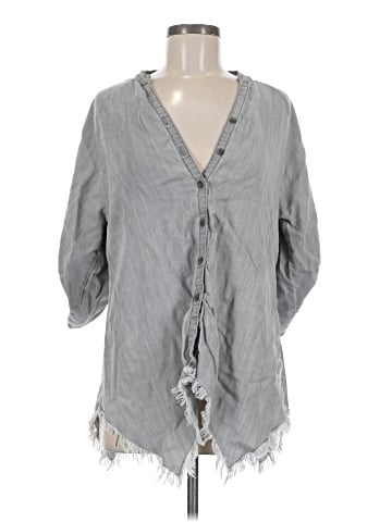 Holding Horses 3/4 Sleeve Blouse (view 1)