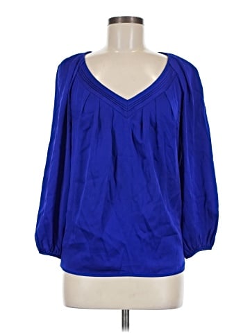 Diane von Furstenberg 3/4 Sleeve Silk Top (view 1)