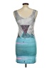 Wet Seal Graphic Gray Cocktail Dress Size L - photo 2