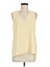 Babaton 100% Polyester Yellow Sleeveless Blouse Size M - photo 1