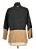 MICHAEL Michael Kors Color Block Gray Turtleneck Sweater Size L - photo 2