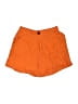 Unbranded Solid Orange Shorts Size L - photo 1