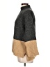 MICHAEL Michael Kors Color Block Gray Turtleneck Sweater Size L - photo 5