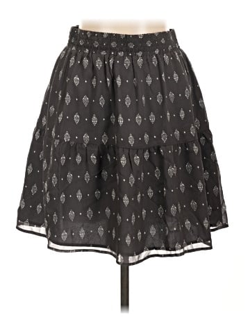 Garnet Hill Silk Skirt (view 1)