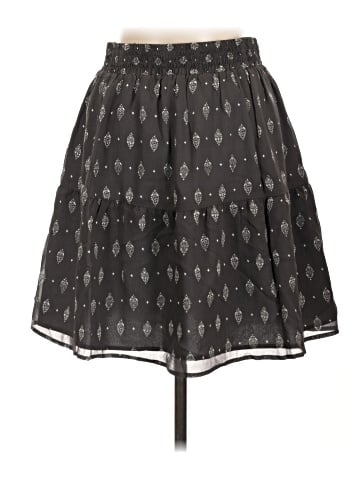 Garnet Hill Silk Skirt (view 2)