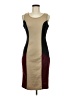 Venus Color Block Brown Cocktail Dress Size M - photo 1