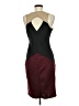 Venus Color Block Brown Cocktail Dress Size M - photo 2
