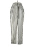 Forever 21 Stripes Silver Casual Pants Size S - photo 1