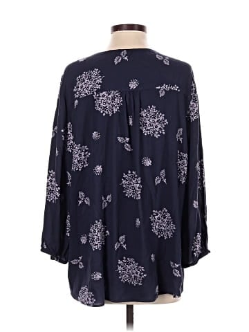 Skies Are Blue 3/4 Sleeve Blouse (view 2)