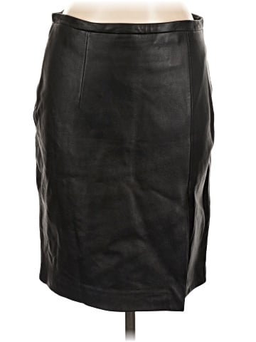 MICHAEL Michael Kors Leather Skirt (view 1)