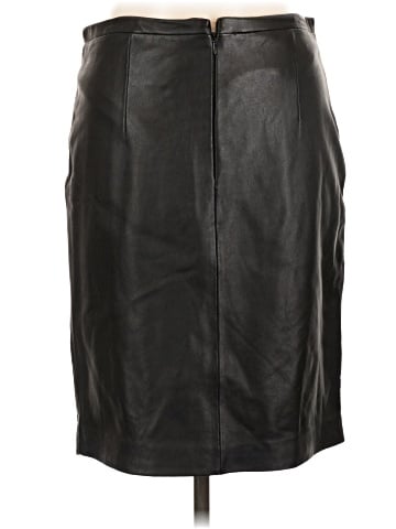 MICHAEL Michael Kors Leather Skirt (view 2)