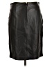 MICHAEL Michael Kors 100% Leather Black Leather Skirt Size 10 - photo 2
