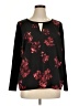 41Hawthorn Floral Black Pullover Sweater Size 1X - photo 1