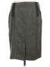 Dalia Collection Tweed Gray Formal Skirt Size 10 - photo 2