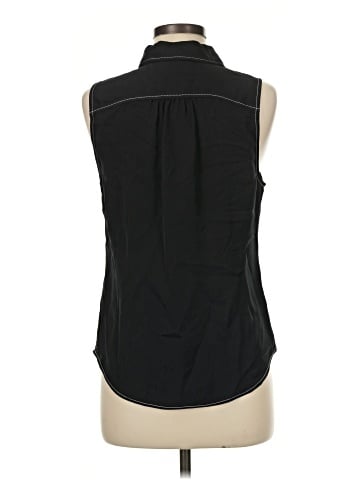 FRAME Sleeveless Silk Top (view 2)