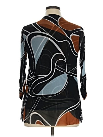 Alfani 3/4 Sleeve T-Shirt (view 2)