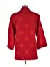 Chico's Design Red 3/4 Sleeve Silk Top Size Med (1) - photo 2