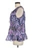 Talbots 100% Cotton Purple Sleeveless Blouse Size M - photo 5
