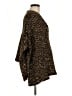 Max Studio Tweed Brown Poncho One size - photo 4