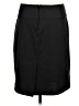 Maurices Solid Black Formal Skirt Size 11 - 12 - photo 2