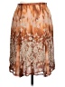 Worthington Print Brown Formal Skirt Size 10 - photo 2