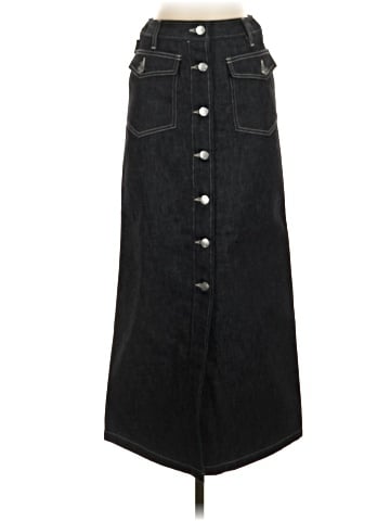 Agnes B. Denim Skirt (view 1)
