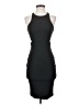 Elizabeth and James Solid Black Cocktail Dress Size 0 - photo 1