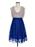 Jealous Tomato 100% Polyester Color Block Blue Cocktail Dress Size M - photo 1