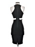 Elizabeth and James Solid Black Cocktail Dress Size 0 - photo 2