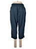 St. John's Bay 100% Polyester Solid Blue Casual Pants Size M (petite) - photo 2
