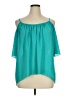 Audrey Ann Teal Sleeveless Blouse Size XL (estimated) - photo 1