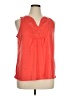 Joe Fresh Orange Sleeveless Blouse Size XL - photo 1