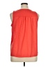 Joe Fresh Orange Sleeveless Blouse Size XL - photo 2