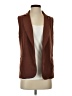 Chocolate Brown Vest Size S - photo 1