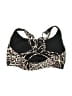 Onzie Animal Print Brown Swimsuit Top Size L - photo 2